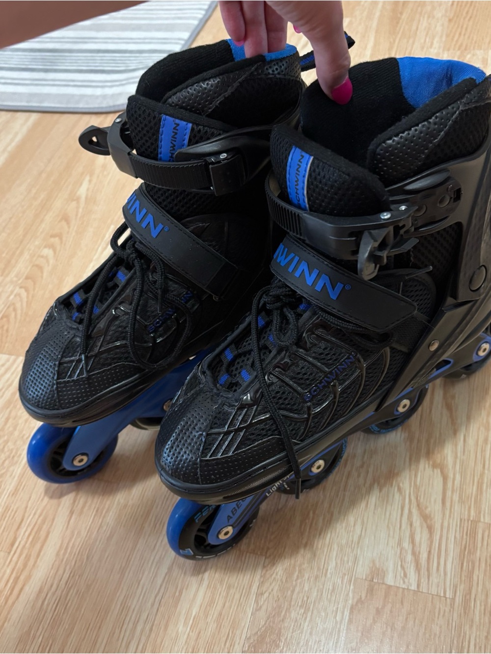 Schwinn Black and Blue Inline Skates